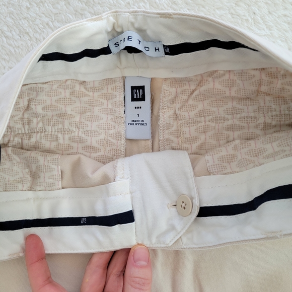 Gap wide leg beige khakis Y2K - Picture 9 of 13